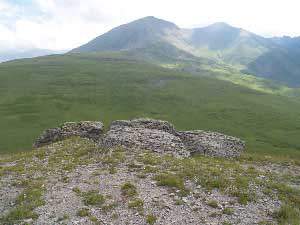 Вершина горы Тузлук и гора Сирх