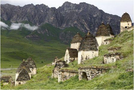"Город мертвых" в Северной Осетии 